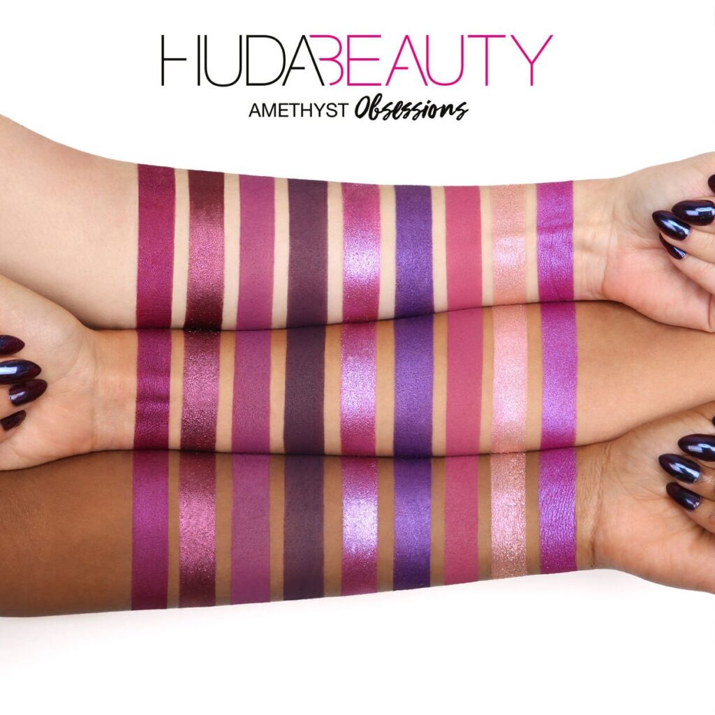 Huda Beauty Obsessions Palette-Amethyst (Factory Leftover UAE)