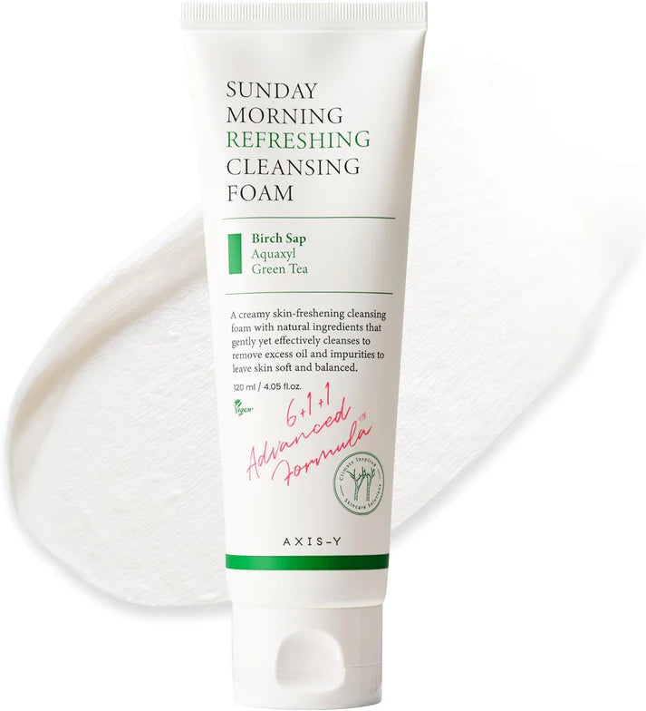 Axis-Y Sunday Morning Refreshing Cleansing Foam 120ml