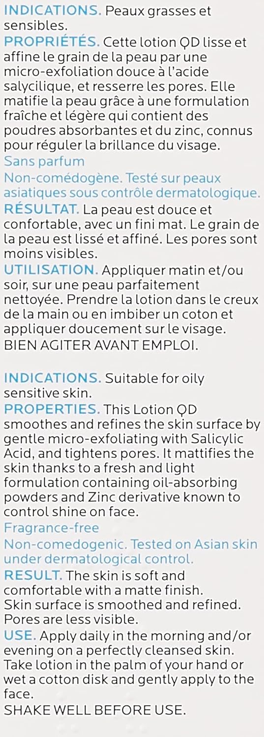 La Roche Posay Effaclar K+ Lotion QD Hydrating Toner, 200ml