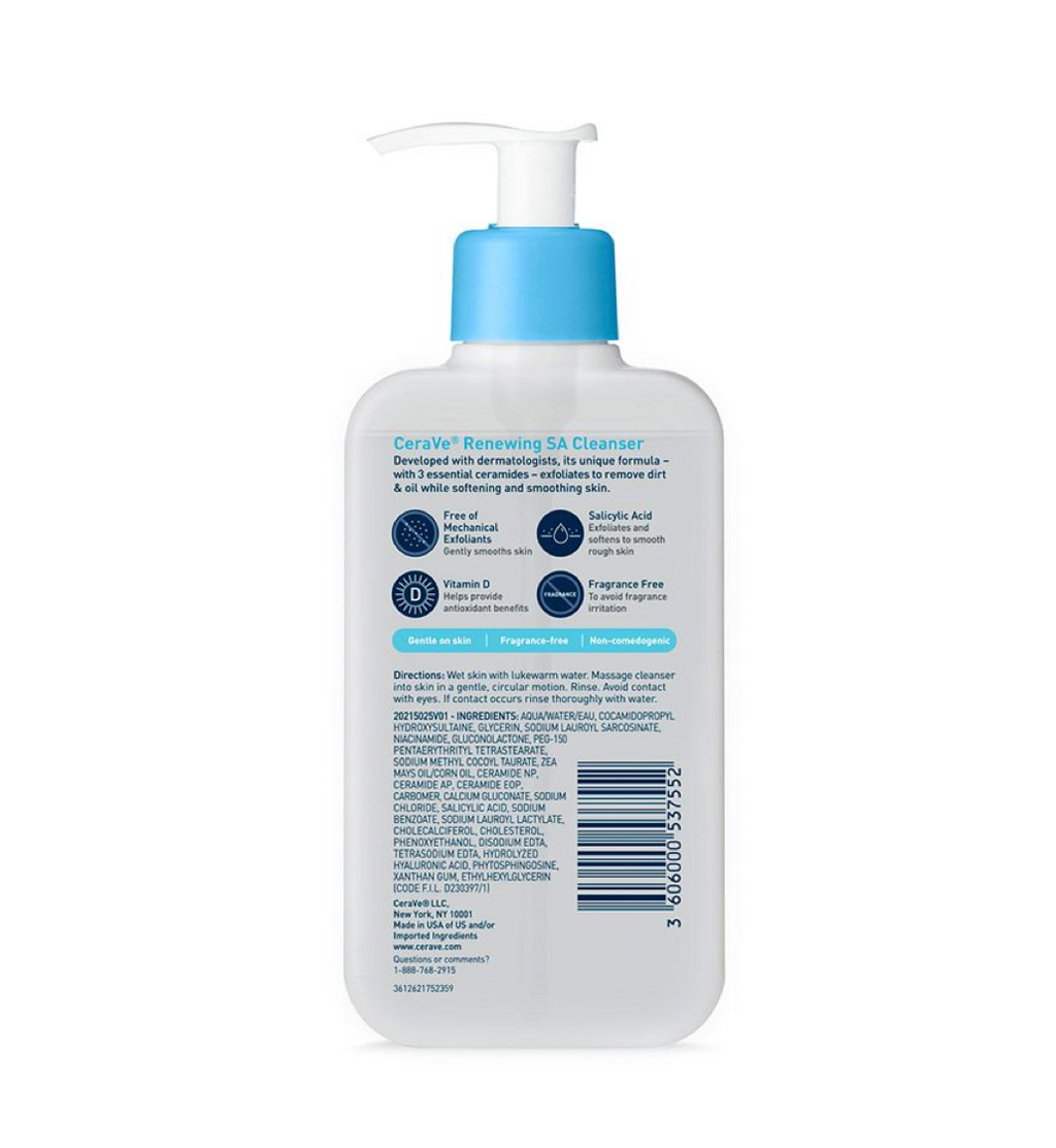 CeraVe Renewing SA Cleanser 237ml (8 fl. oz.)