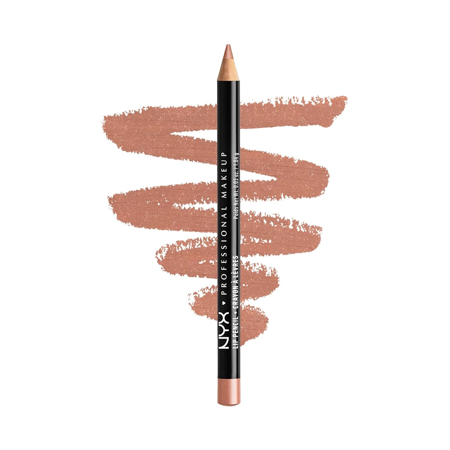 NYX Professional Makeup, Slim Lip Pencil – Nude Beige