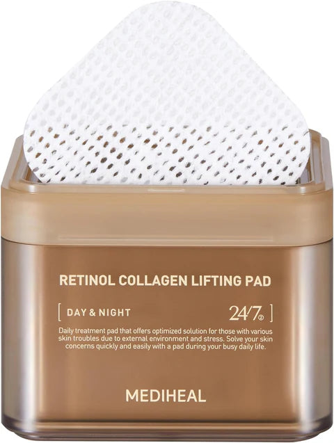 MEDIHEAL RETINOL COLLAGEN LIFTING PAD 100 PCS