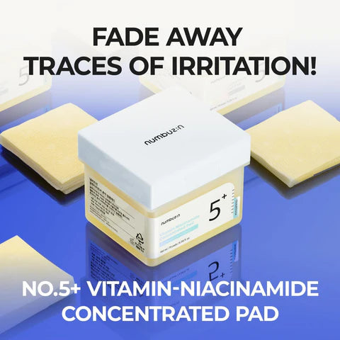NUMBUZIN NO.5 VITAMIN NIACINAMIDE CONCENTRATED TONER PAD