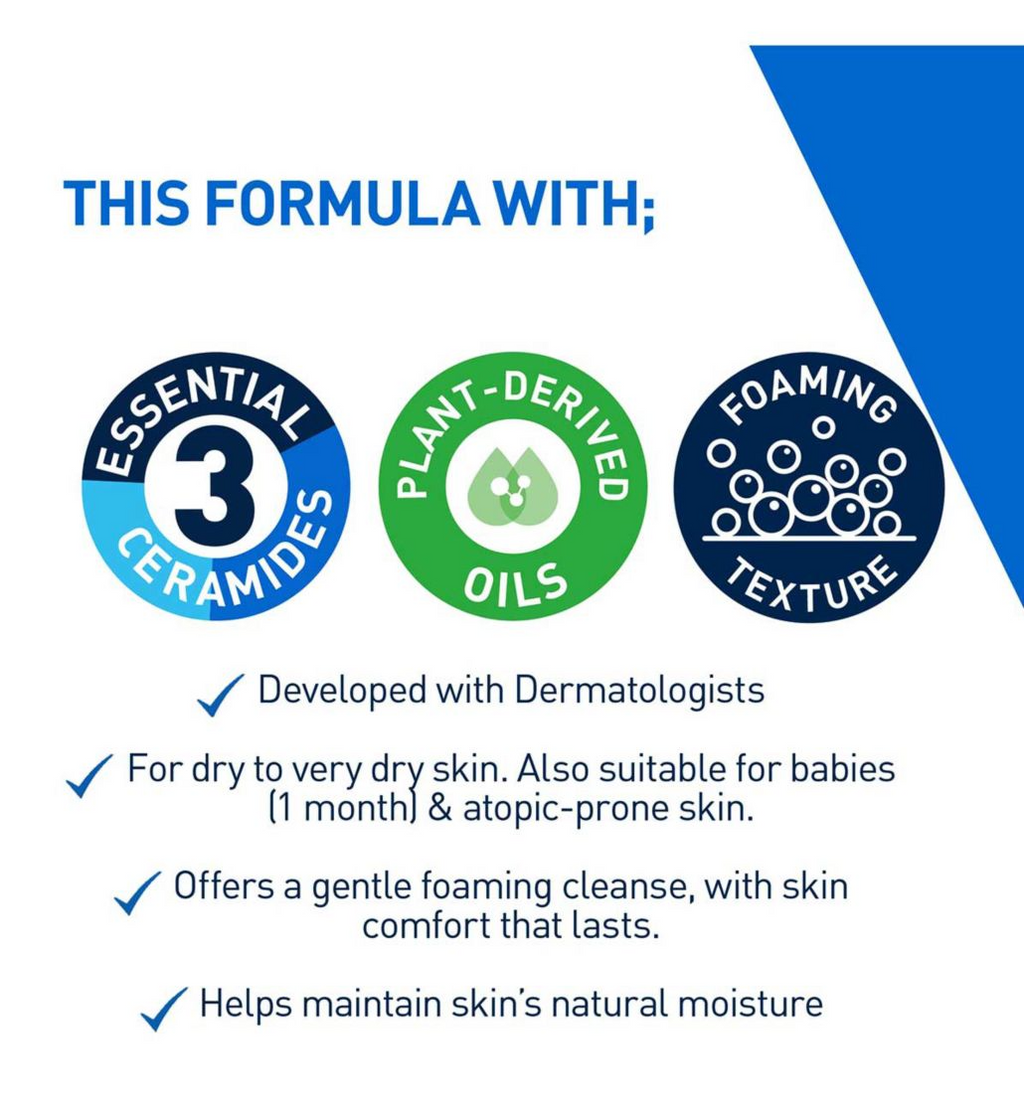 CeraVe Hydrating Foaming Oil Cleanser 236ml (8 fl. oz.)