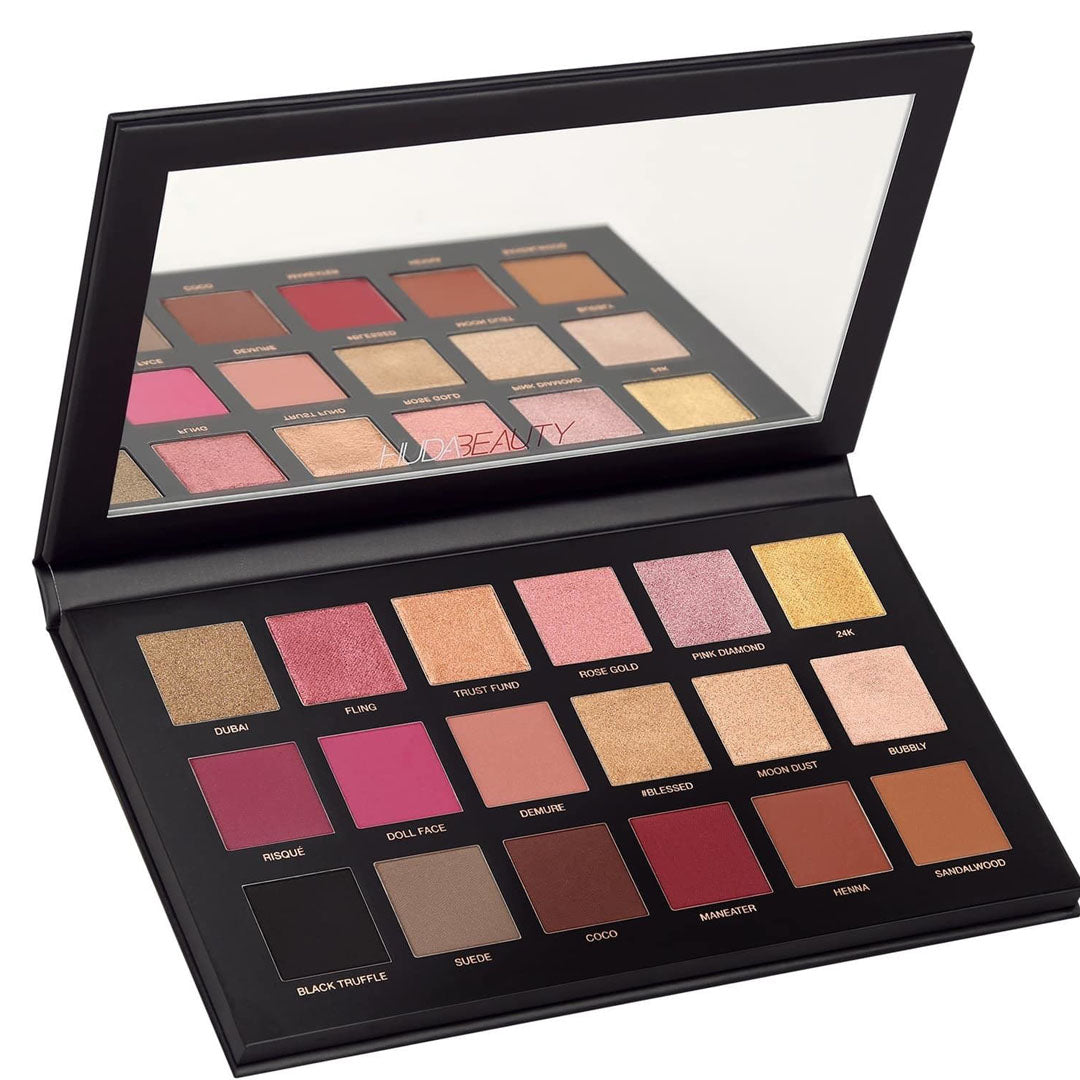HUDA BEAUTY - ROSE GOLD PALETTE- REMASTERED (Factory Leftover UAE)