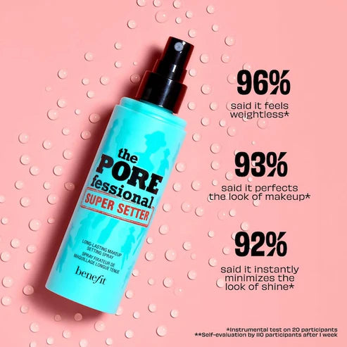 Benefit Cosmetics The POREfessional: Super Setter Pore-Minimizing Waterproof Setting Spray 120ml