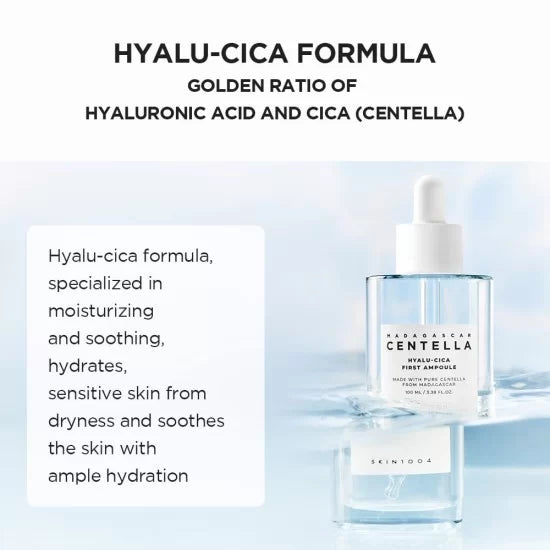 Skin1004 - Madagascar Centella Hyalu-Cica First Ampoule 100ml