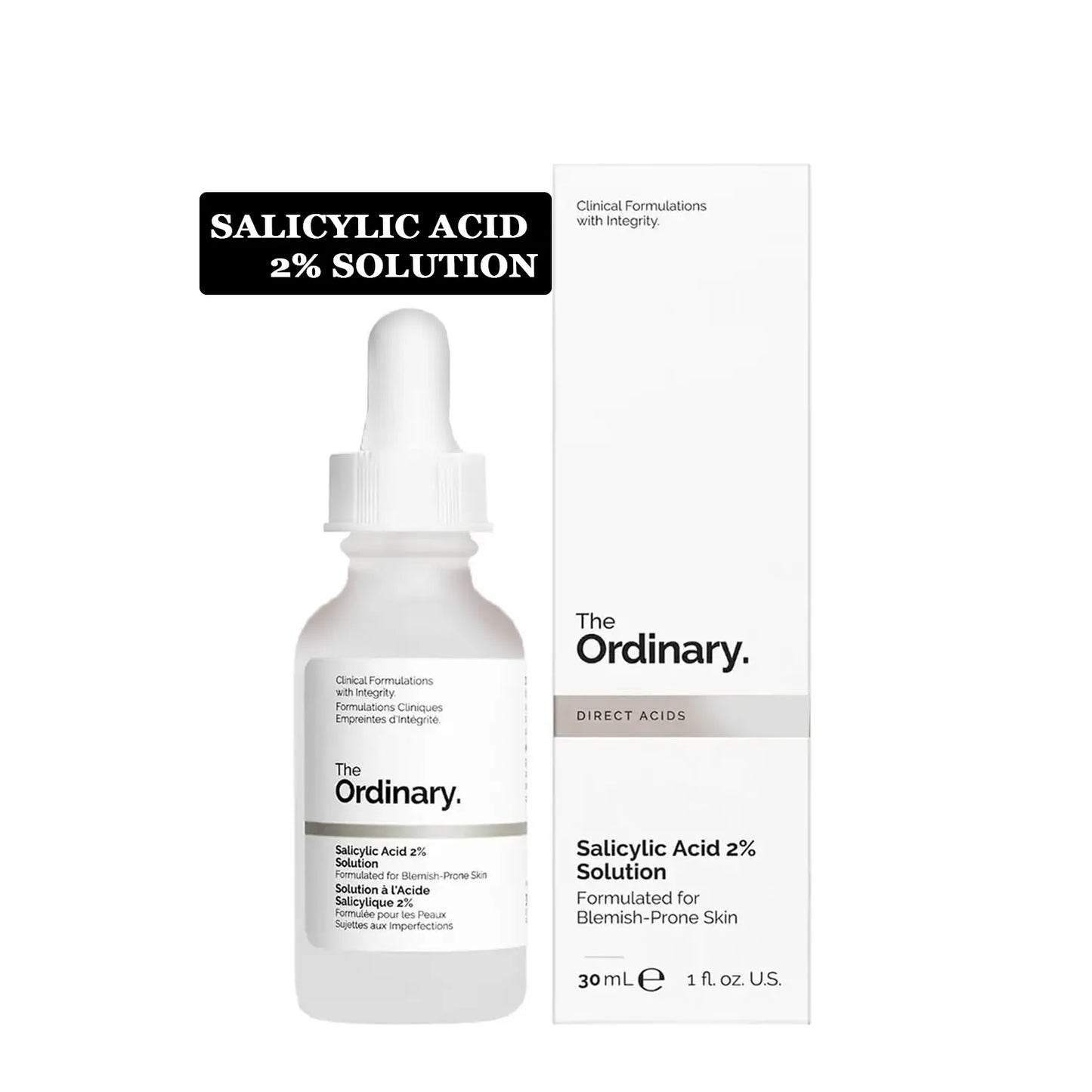 THE ORDINARY - Salicylic Acid 2% Exfoliating Blemish Solution - 30ML