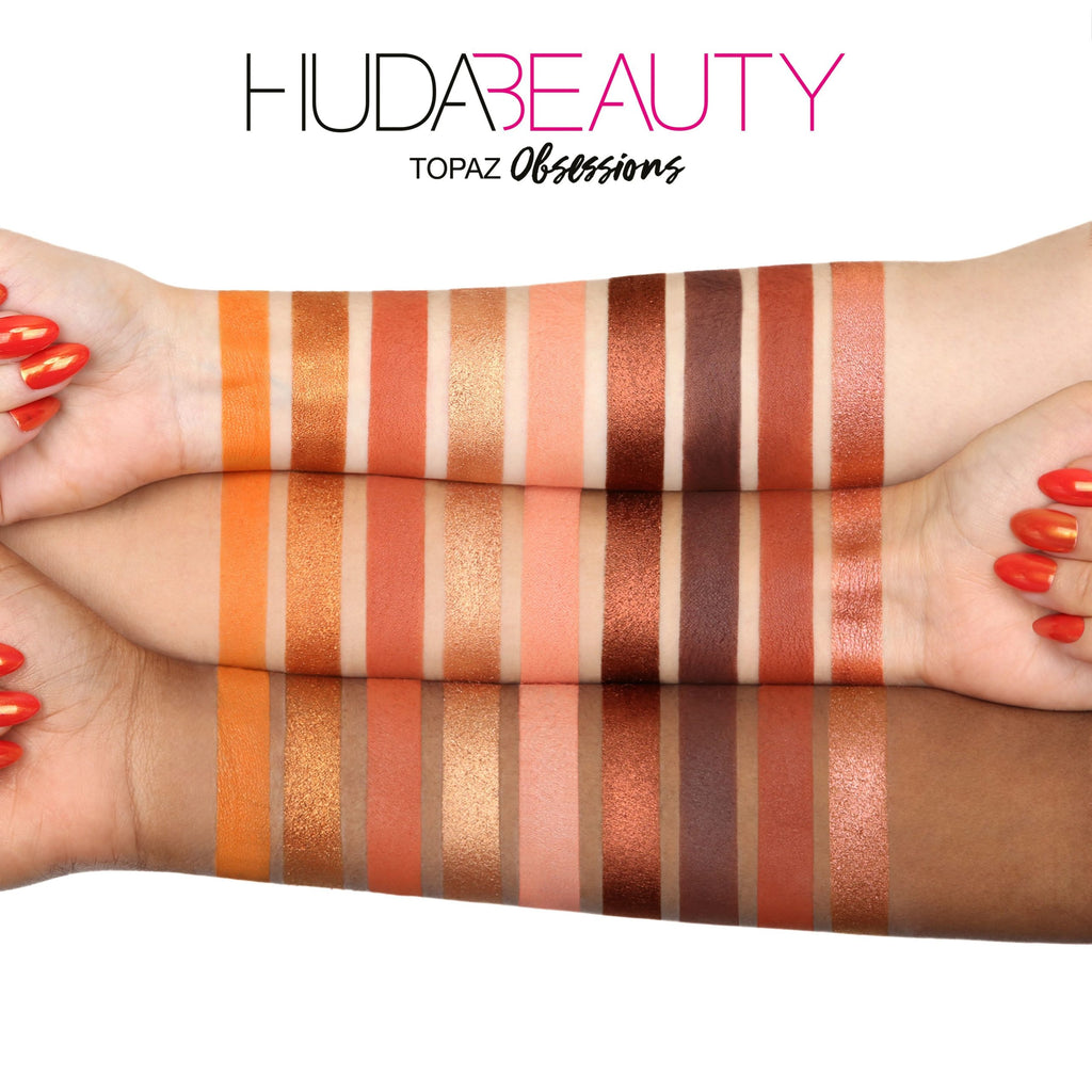 Huda Beauty Obsessions Eyeshadow Palette - Topaz (Factory Leftover UAE)