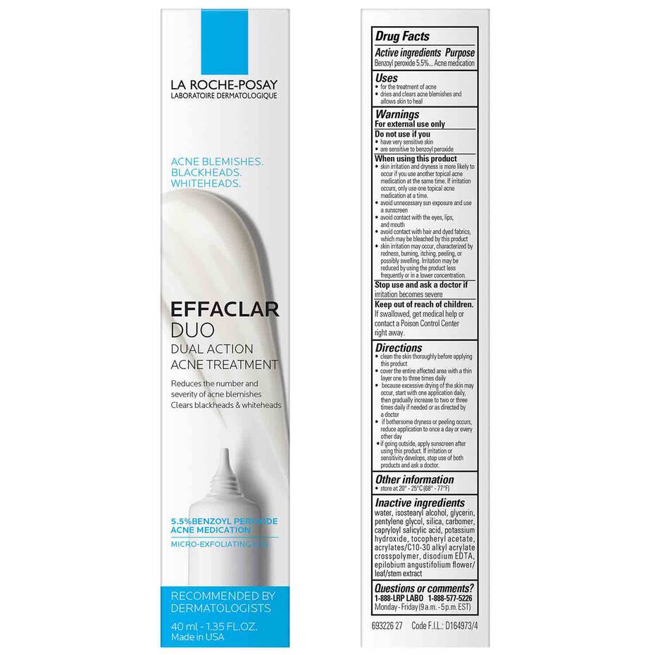 La Roche-Posay Effaclar Duo Acne Spot Treatment 40ml
