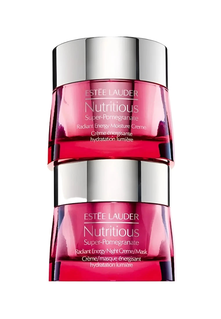 Estee Lauder Nutritious Super-Pomegranate Day & Night Radiance Set – 50 ml x 2