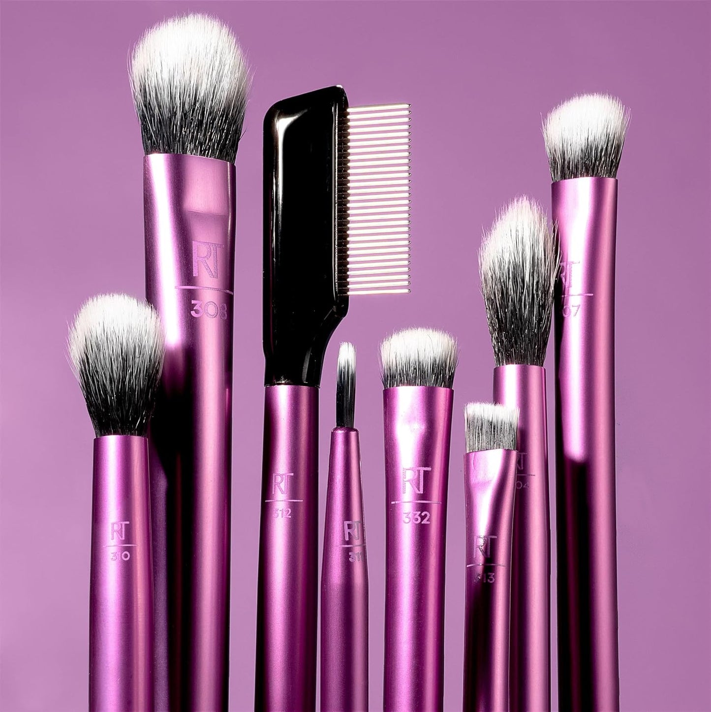 Real Techniques Everyday Eye Essentials 8 Piece Makeup Brush Set