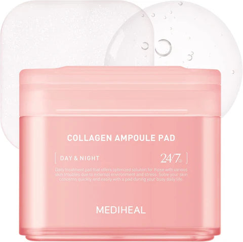 MEDIHEAL – COLLAGEN AMPOULE PAD 100 PADS