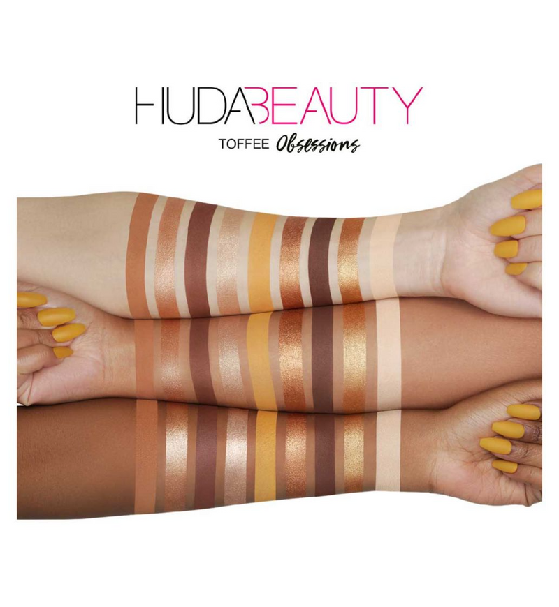 Huda Beauty Brown Obsessions Eyeshadow Palette - Toffee - Factory Leftover UAE