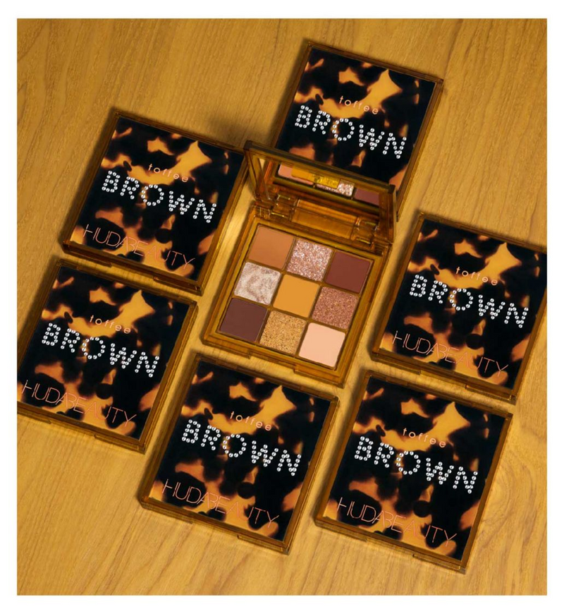 Huda Beauty Brown Obsessions Eyeshadow Palette - Toffee - Factory Leftover UAE