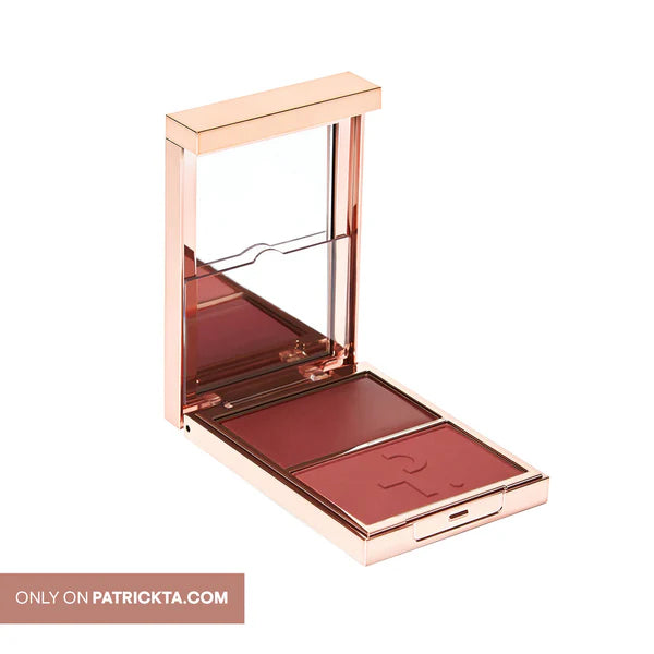 PATRICK TA Major Headlines Double-Take Crème & Powder Blush Duo