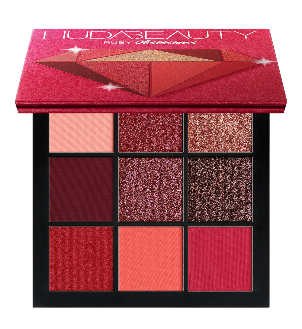 Huda Beauty Obsessions Palette-Ruby (Factory Leftover UAE)