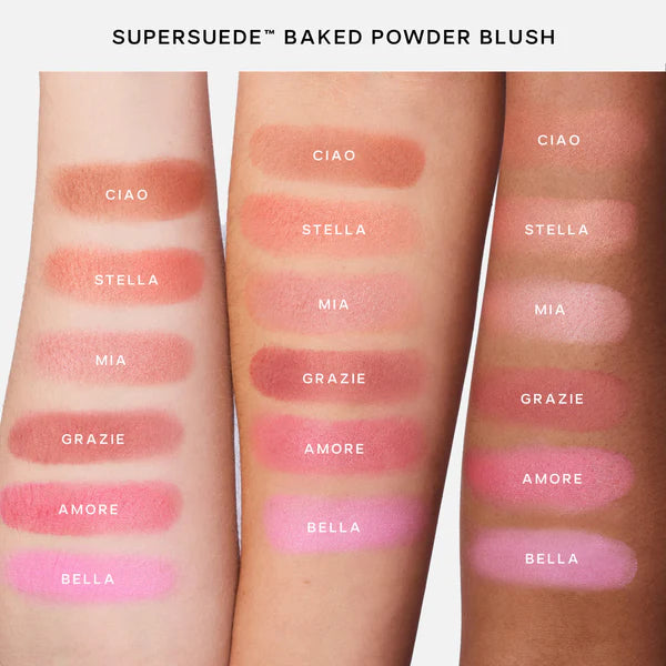 SAIE SUPERSUEDE™ BAKED POWDER BLUSH