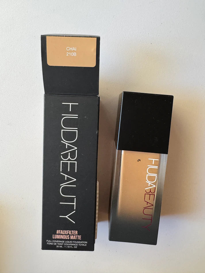 Huda Beauty #FauxFilter Luminous Matte Liquid Foundation - Factory Leftover UAE