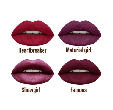 Huda Beauty The Red Edition Liquid Matte Minis Lipsticks