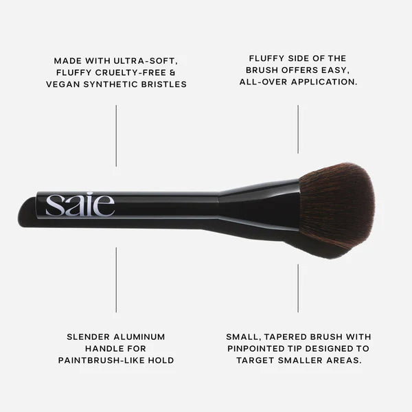 SAIE THE POWDER BLUSH BRUSH MADE FOR SUPERSUEDE™ BLUSH