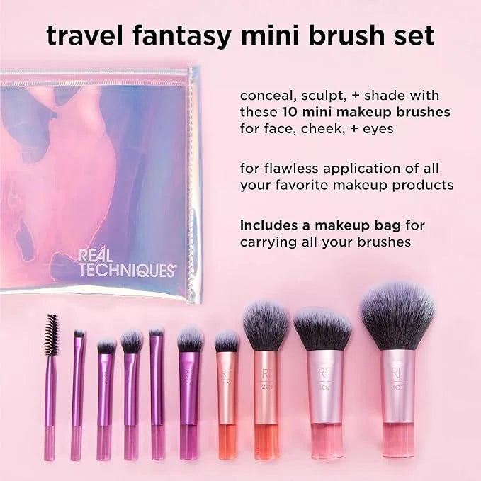 Real Techniques Travel Fantasy Mini Brush Set