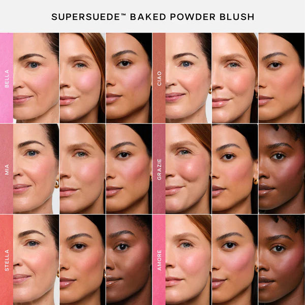 SAIE SUPERSUEDE™ BAKED POWDER BLUSH