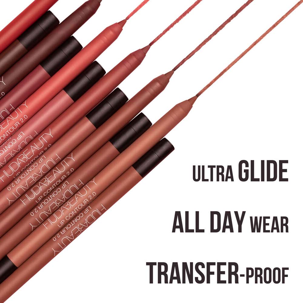 Huda Beauty Lip Contour 2.0 Automatic Matte Lip Pencil - Factory Leftover UAE