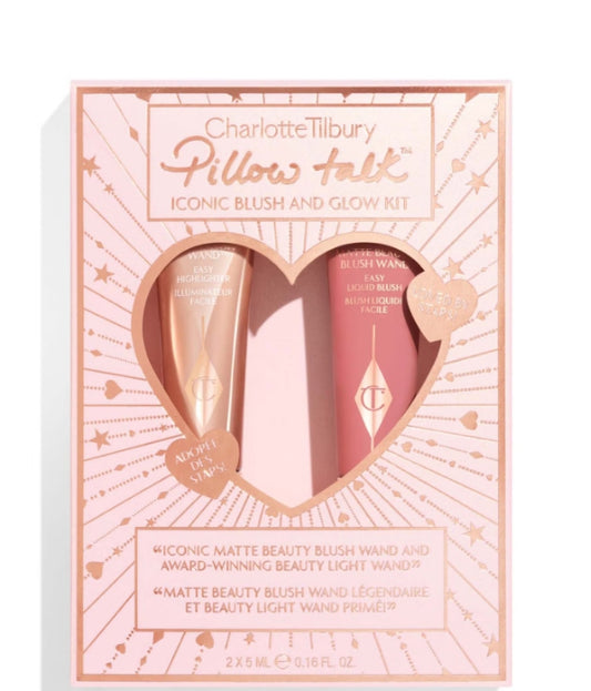Charlotte Tilbury Pillow Talk Iconic Blush and Glow Kit