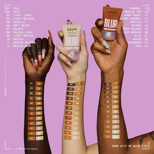 NYX BLUR Bare With Me Tint Foundation