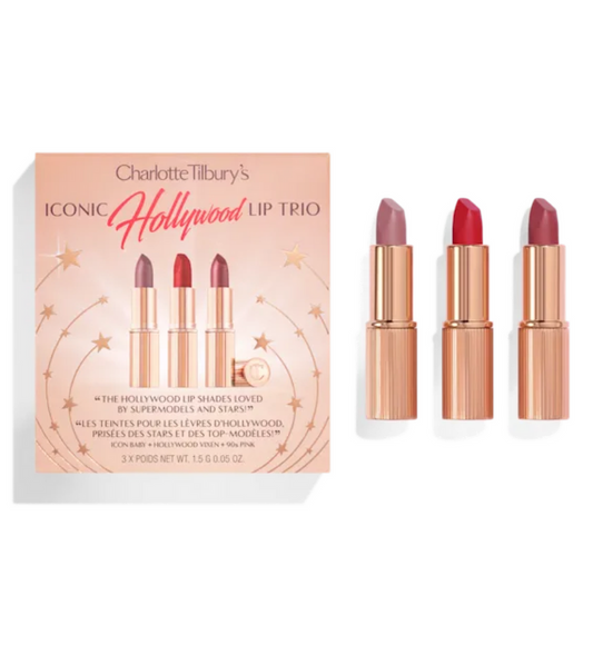Charlotte Tilbury Iconic Hollywood Lip Trio